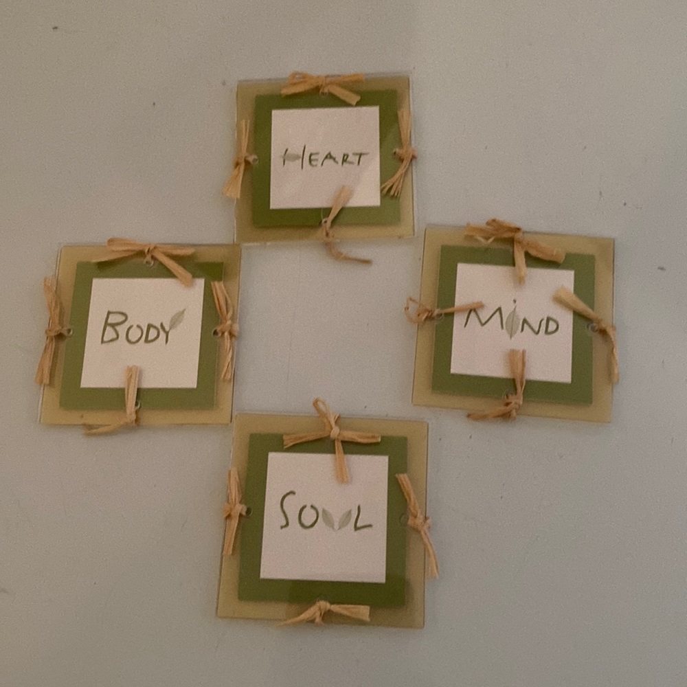 Mind Heart Body Soul magnets